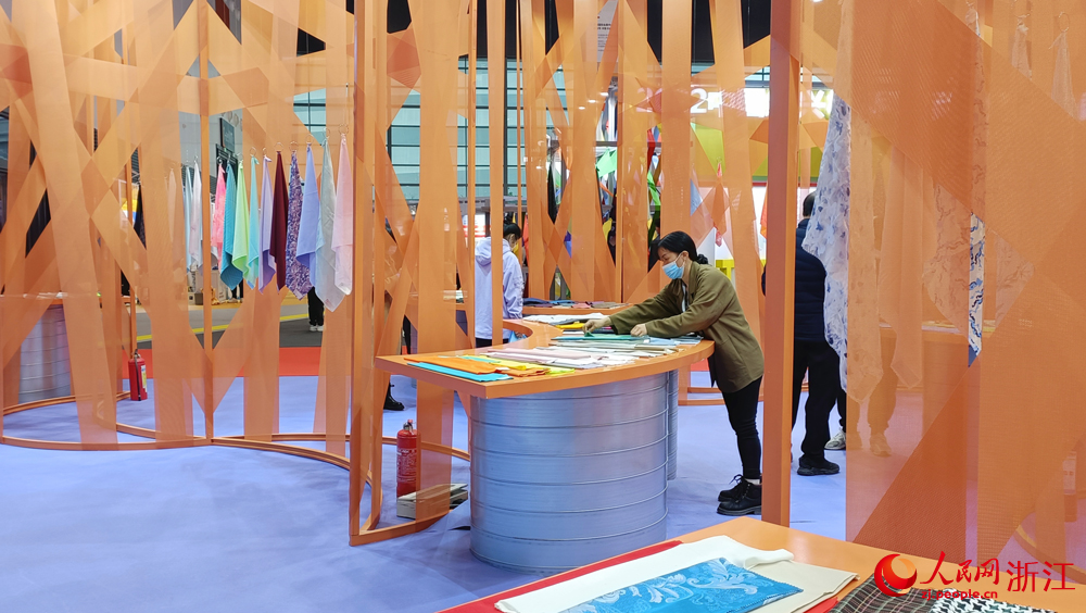 時尚設計展現場。人民網 劉欣蔚攝