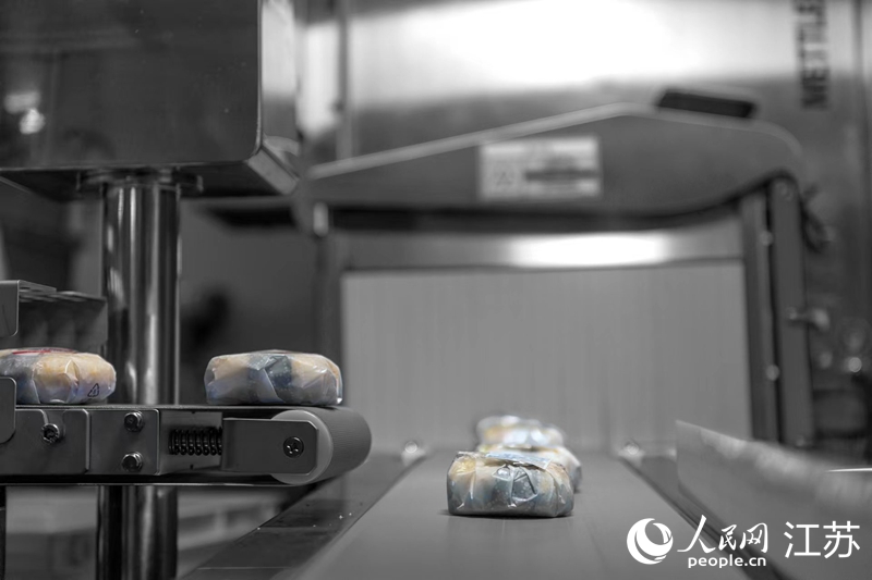 百斯特飯團生產線。李歡攝