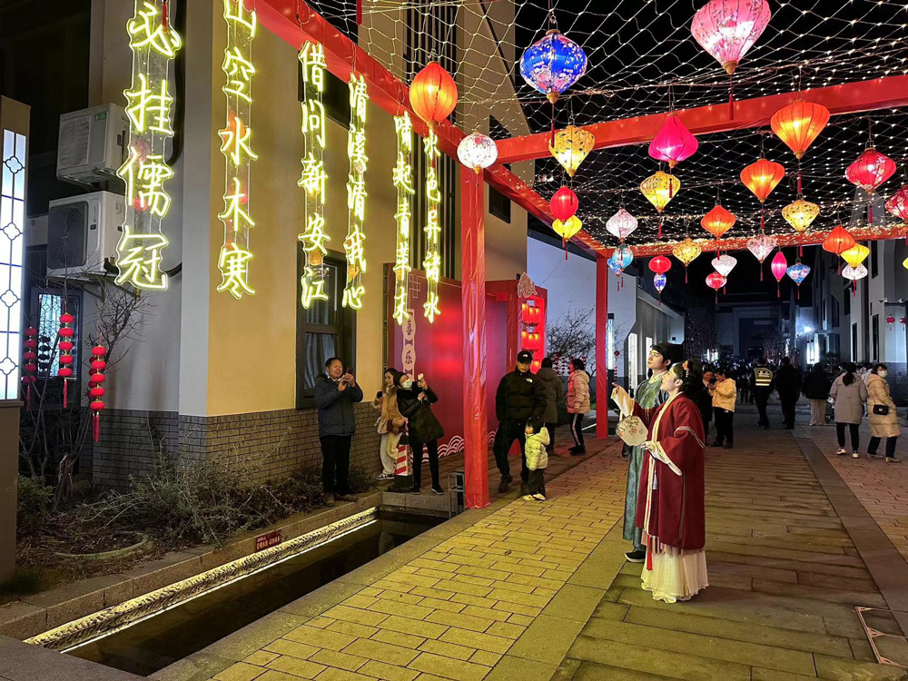 “千燈宋福 喜樂元宵”活動現場。建德市委宣傳部供圖