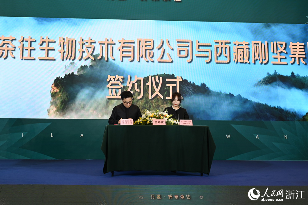 此次發布的凍干茶也將在西藏銷售。人民網 葉賓得攝