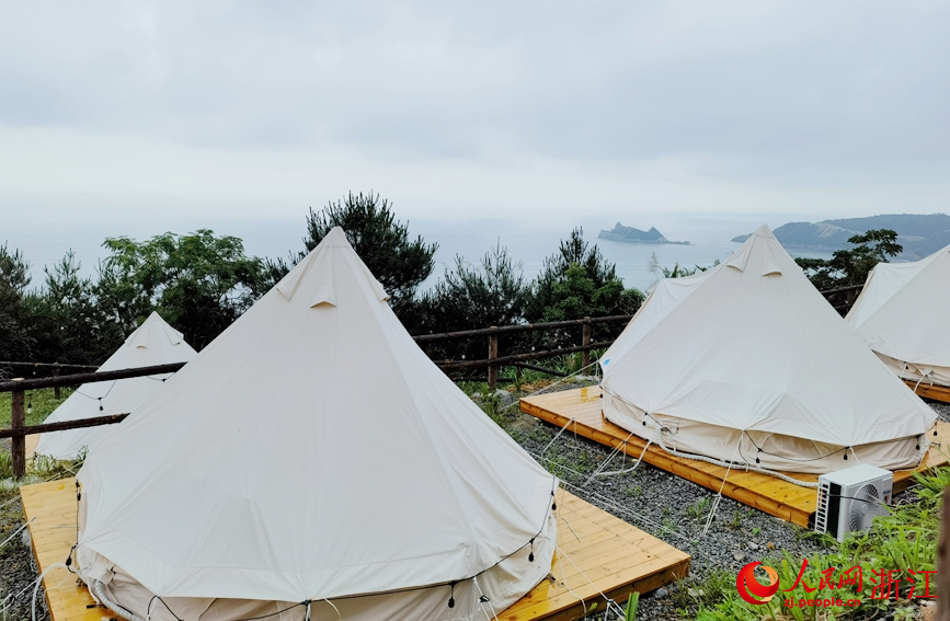 棕櫚灣露營基地。人民網記者 張帆攝