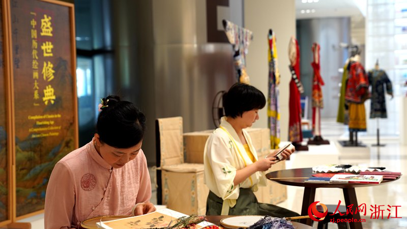 宋韻文化展示區域。人民網 陳陸洵攝