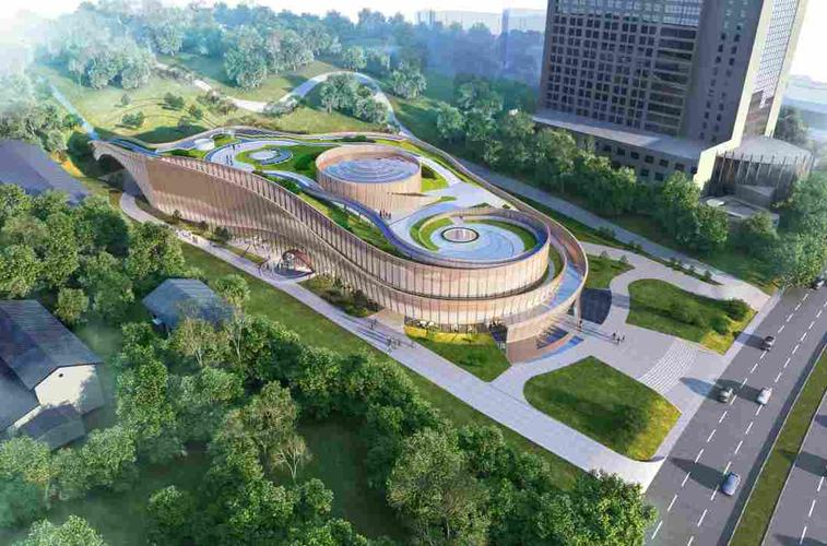 麗水攝影文化中心效果圖。麗水市委宣傳部供圖