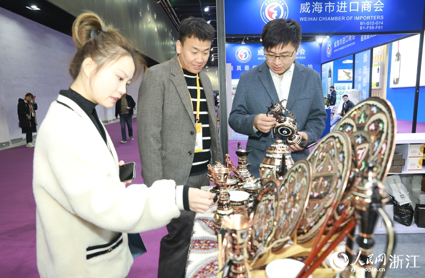 2023中國義烏進口商品博覽會開幕。人民網記者 張帆攝