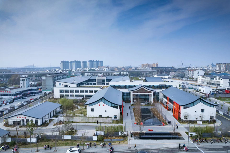 寧波江北區慈城鎮中心衛生院（新院區）于2024年1月1日正式投運。慈城鎮供圖