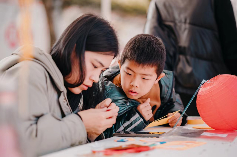 新春游園會活動現場。臨海市委宣傳部供圖