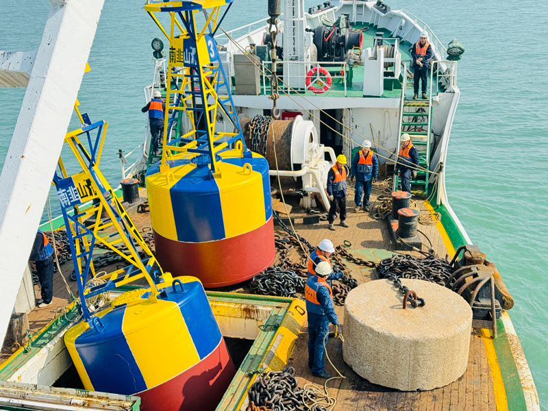 實體沉船標的拋設