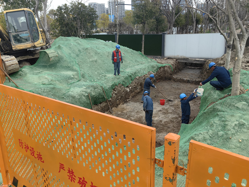 施工現場。國網杭州市蕭山區供電公司供圖