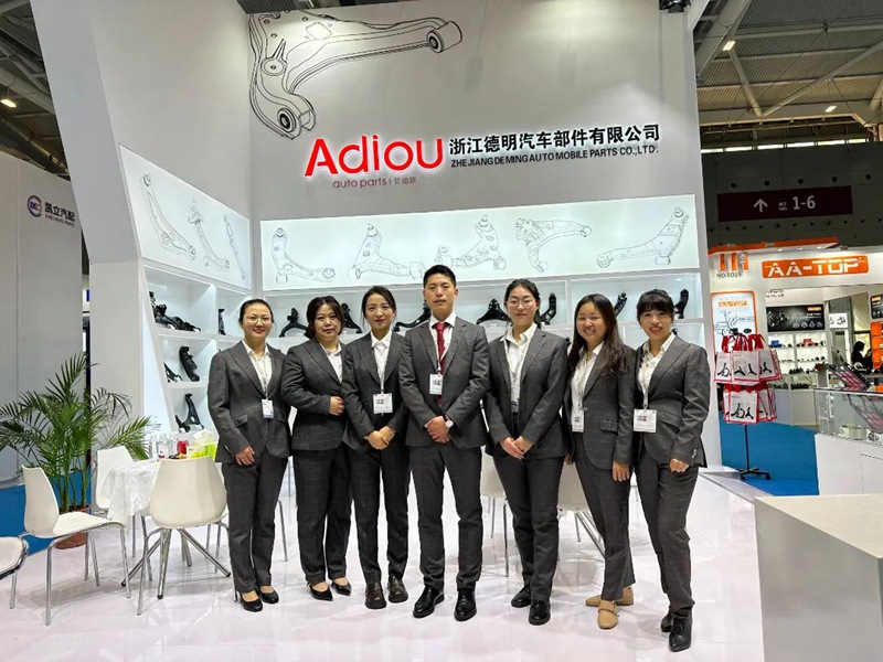 2023年4月底，德明汽車赴巴西參展。受訪者供圖