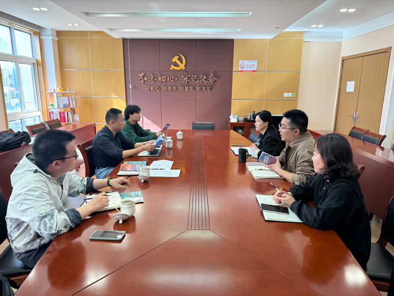 一線走訪調研企業。嵊泗縣委宣傳部供圖