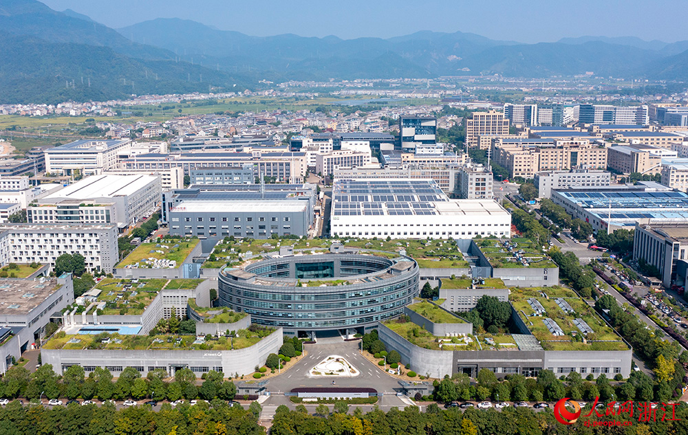 浙江省臺州市黃巖區智能模具小鎮。人民網 章勇濤攝