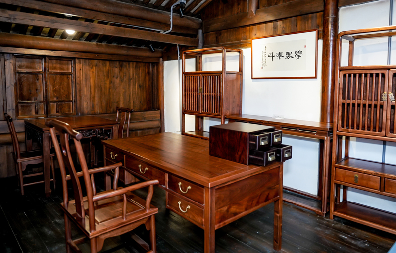 蔣學模故居正式掛牌對外開放。觀海衛鎮供圖