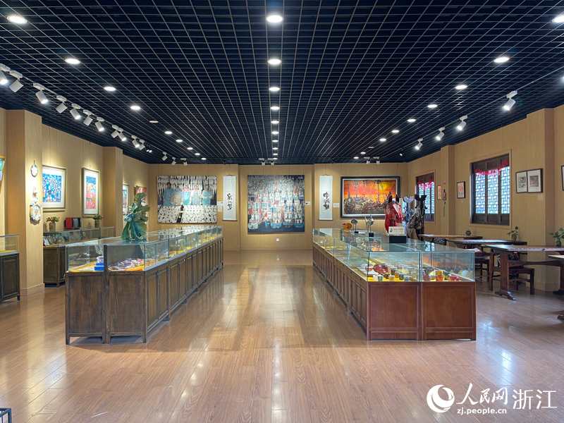 群眾藝術創作中心。人民網記者 郭揚攝