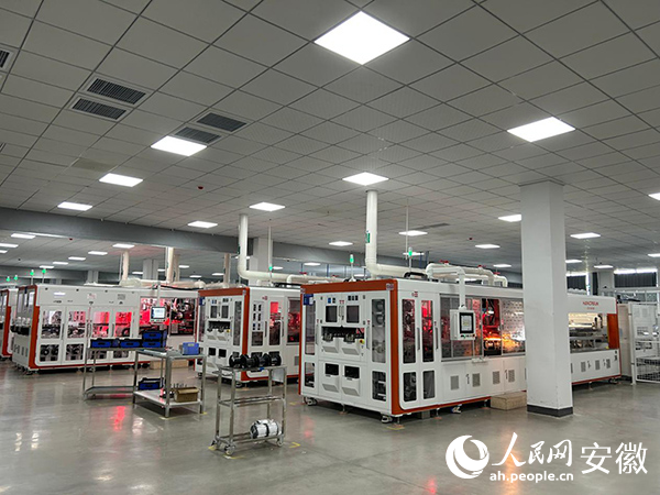 漢伏能源生產車間。人民網記者 高飛躍攝