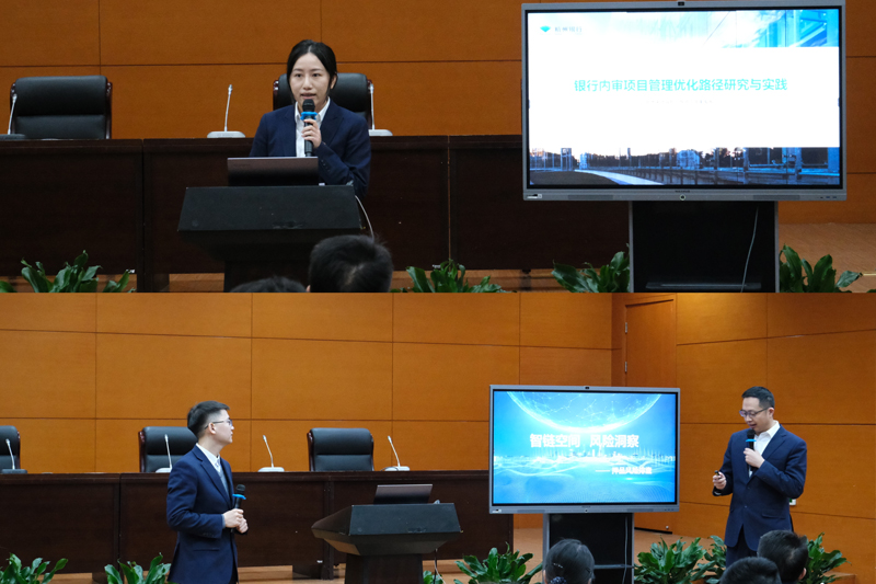 杭州銀行宣講現場。張林璟攝