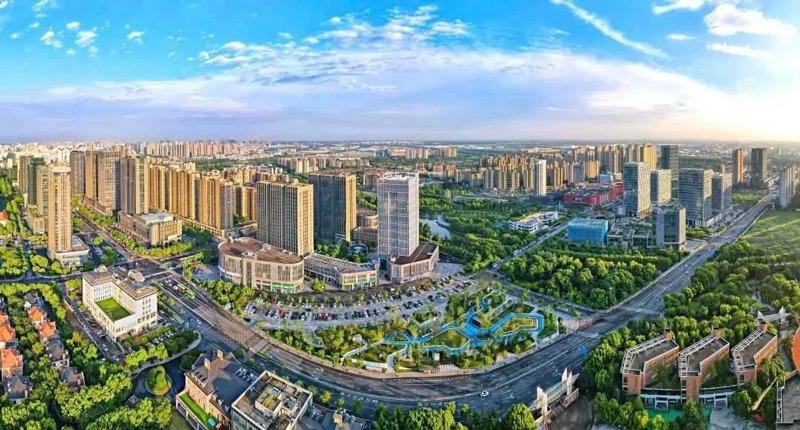 秀洲城區風光。秀洲區傳媒中心供圖