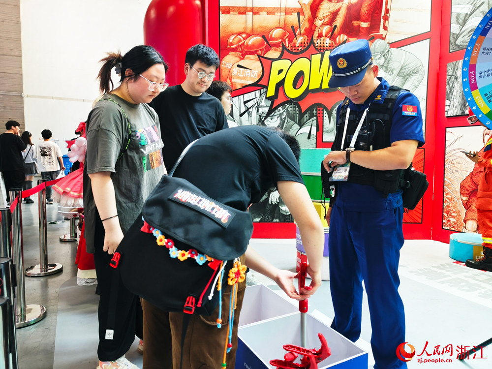 第二十一屆中國國際動漫節現場。人民網 劉欣蔚攝