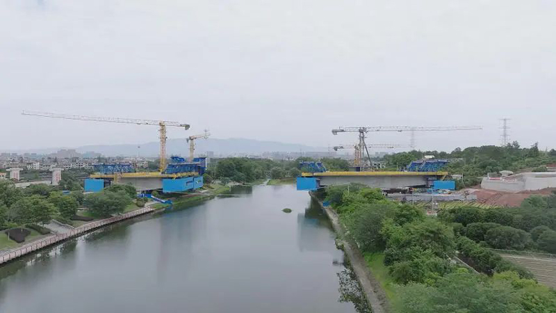 施工現場。婺城區委宣傳部供圖