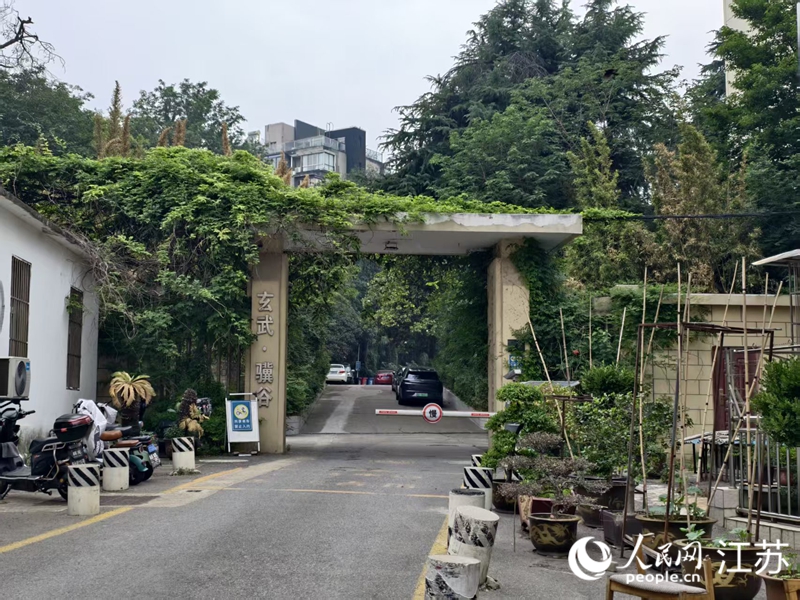 藏在小巷中的驥谷科創園。人民網記者 馬曉波攝