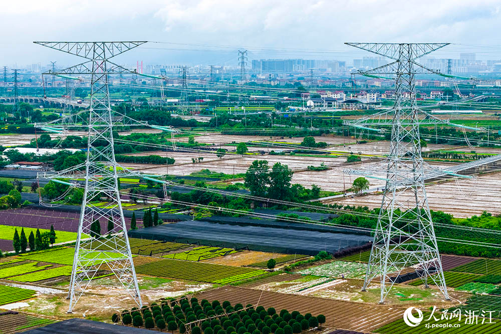 金華燃機500千伏送出工程建成投運。人民網 章勇濤攝