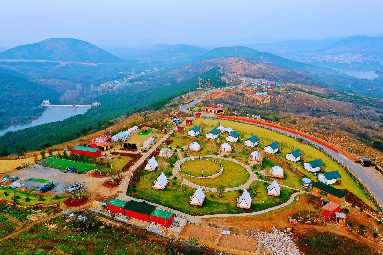 云端露營基地。王彥啟攝