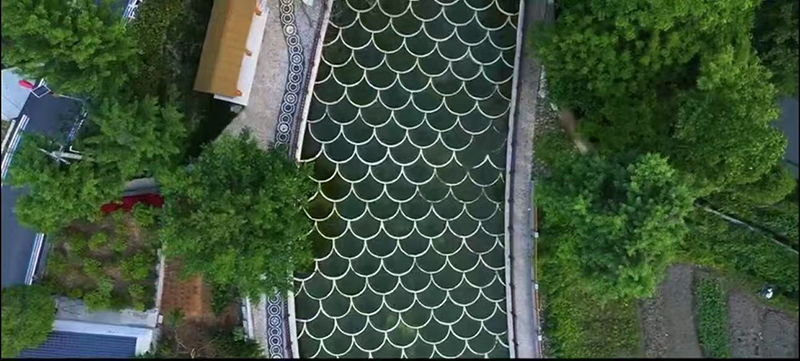 東山村魚鱗壩。南陵縣委宣傳部供圖