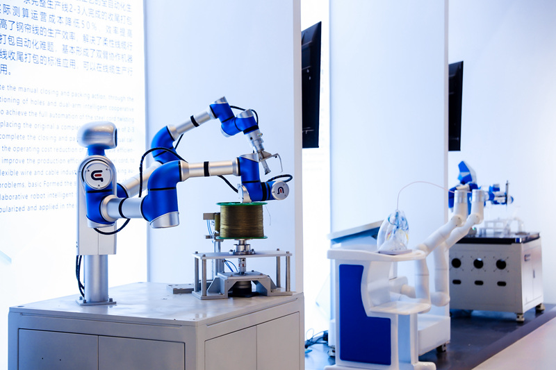 以智昌集團為核心，余姚市集聚了一條覆蓋143家企業的機器人產業鏈。智昌集團供圖