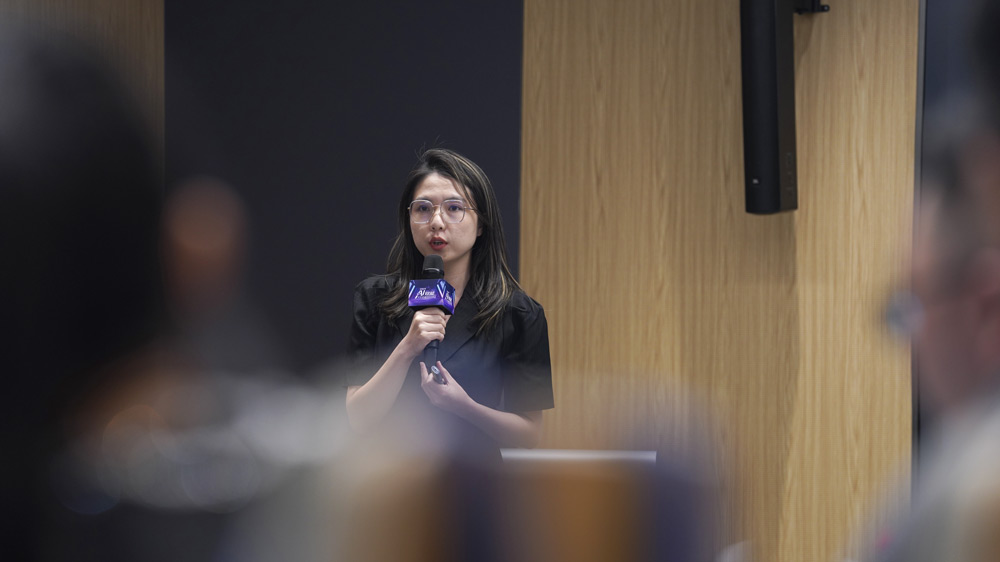 嘉賓講話。周琦康攝