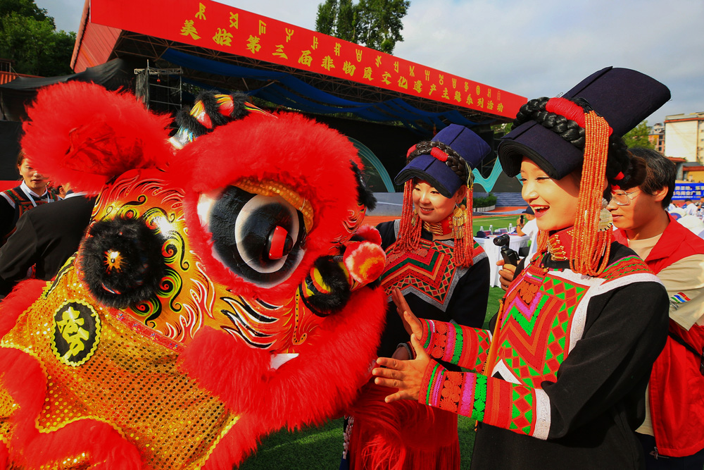 觀眾現場互動。蔣曉東攝