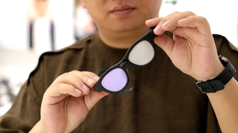 兒童AI眼鏡。臨海市委宣傳部供圖