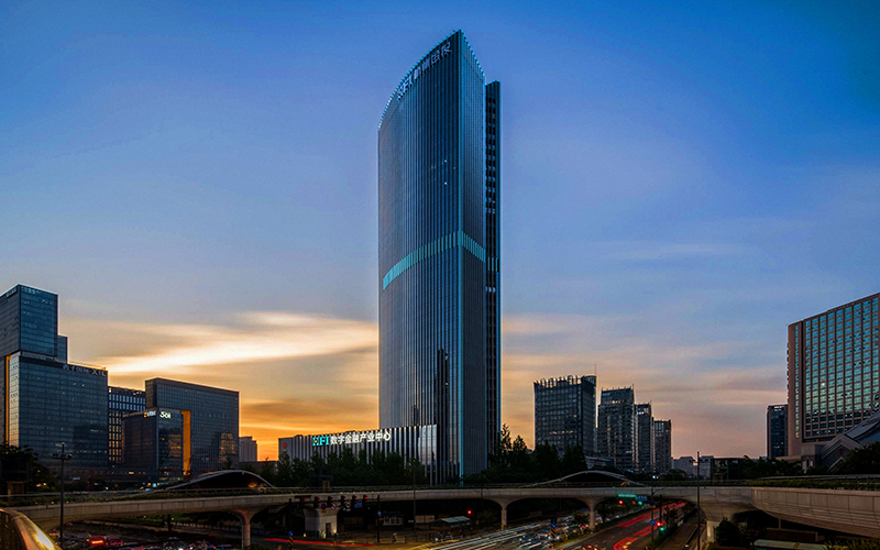 杭州金投金融大廈。受訪方供圖