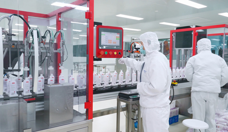 暨北生物科技的生產車間。受訪者供圖