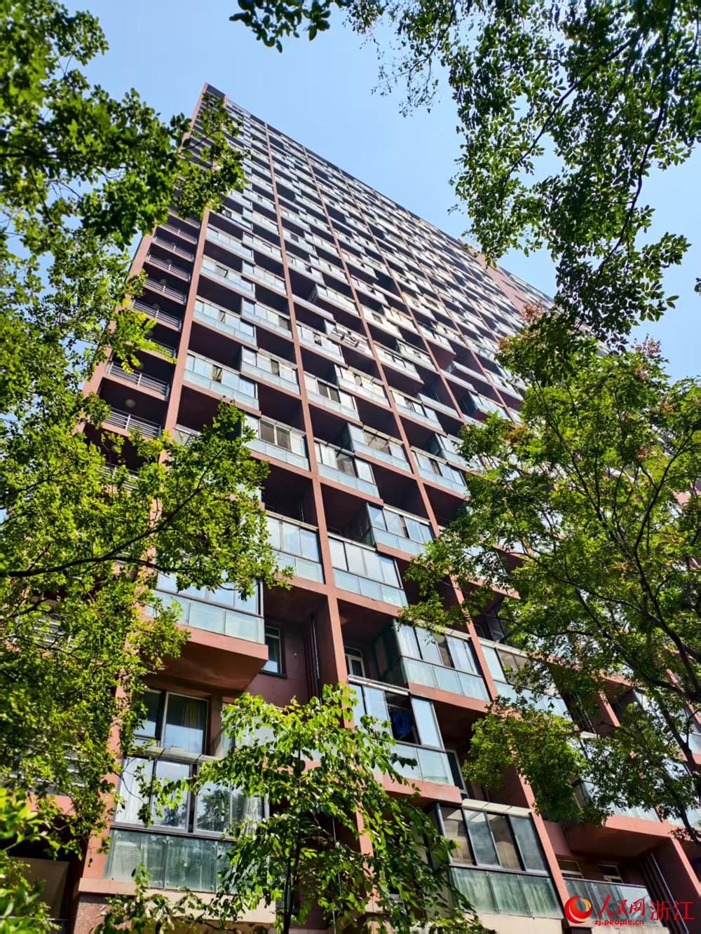 朗詩國際街區7幢。人民網 康夢琦攝