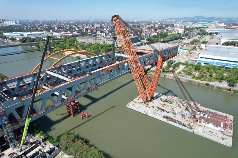 重點交通項目加快推進。余杭區交通運輸局供圖