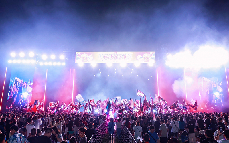 2025自在寧?！ぜt妝音樂節舉行?；顒臃焦﹫D