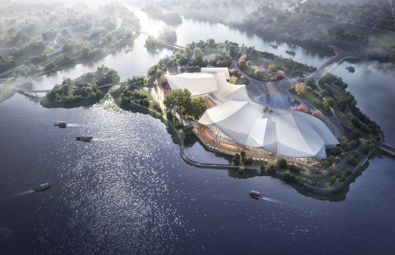 溫州園博會宣傳標識和吉祥物正式發布。主辦方供圖