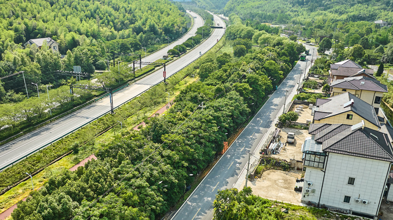 百幽線。余杭交通運輸局供圖