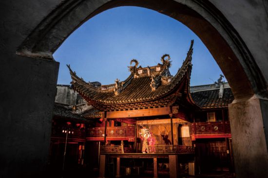 寧海古戲臺。寧?？h委宣傳部供圖