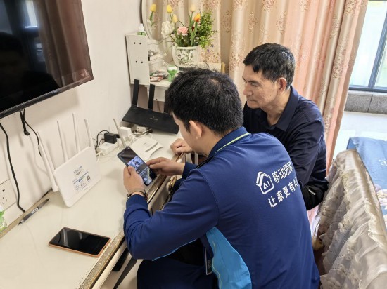 浙江移動舟山分公司讓偏遠海島居民也能暢享城市級智慧網絡服務。浙江移動供圖