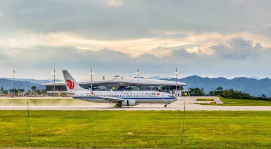 麗水機場。程昌福攝